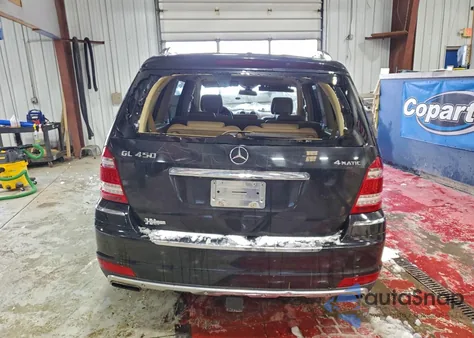 2010 Mercedes-Benz Gl 450 4Matic z USA, uszkodzony, nr VIN 4JGBF7BE2AA565253